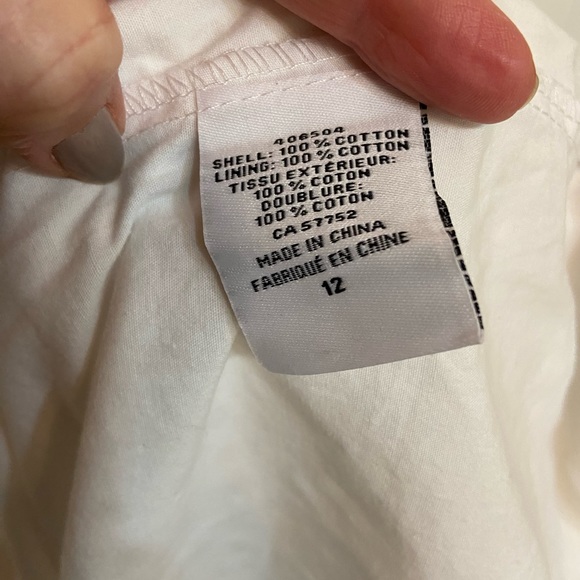 White eyelet cotton dress - Picture 5 of 8